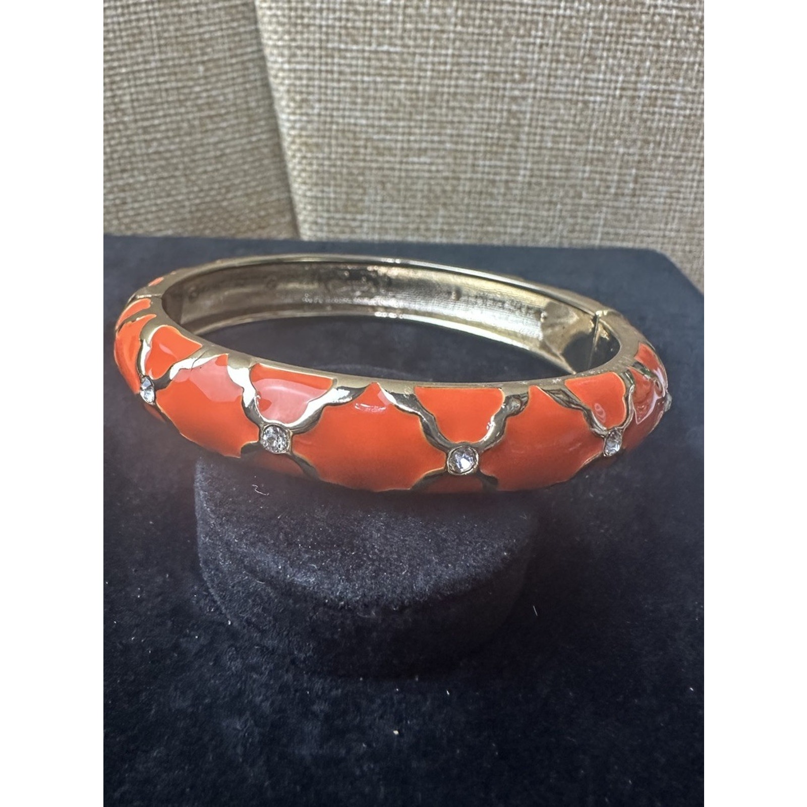 Sequin Nordstrom Multicolor Gold Tone Statement Enamel Bangle Bracelet 353 15$